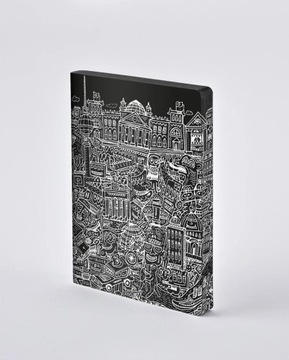 Notatnik Nuuna Graphic L - Berlin - 256 stron / 22 x 16,5 cm