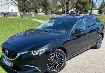 Mazda 6 III Kombi Facelifting 2016 2.2 SKYACTIV-D I-ELOOP 150KM 2018 Mazda 6 LIFT GT SkyLine 2.2D 150PK Zadban Serwis 1-Wlas Polecam 2.2, zdjęcie 1