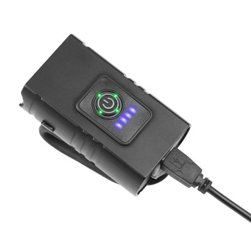 МОЩНАЯ СВЕТОДИОДНАЯ АЛЮМИНИЕВАЯ ВЕЛОСИПЕДНАЯ ЛАМПА CREE USB T6