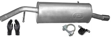 PEUGEOT 2008 207 208 1.4 1.6 VTi 16V TŁUMIK KOŃCOWY