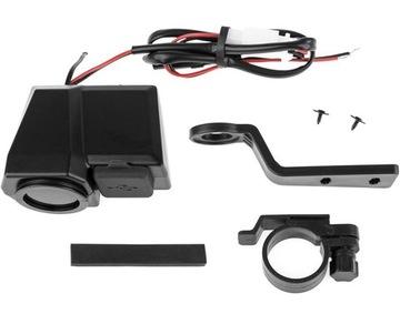 РАЗЪЕМ USB C + USB ДЛЯ БЫСТРОЙ ЗАРЯДКИ МОТОЦИКЛА