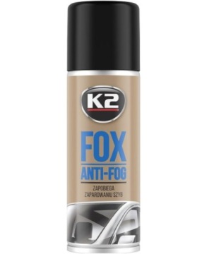 K2 Fox 150 мл — спрей, предотвращающий запотевание автомобильных стекол