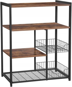WYSPA KUCHENNA REGAŁ PÓŁKA SZAFKA RUSTYKALNA LOFT