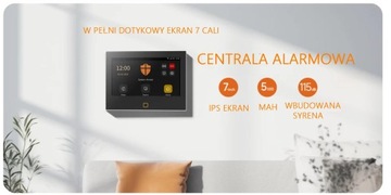 Самая эффективная беспроводная зона сигнализации GSM Wi-Fi Tuya Smart 4G LTE