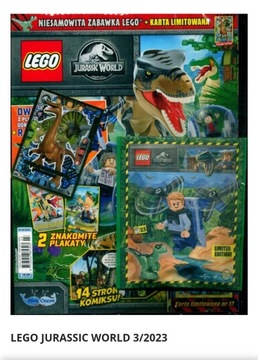 LEGO JURASSIC WORLD + Owen z plecakiem odrzutowym