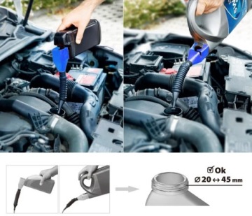ГИБКАЯ ТЕЛЕСКОПИЧЕСКАЯ ВОРОНКА ДЛЯ АДАПТЕРА ДЛЯ БУТЫЛОЧНОЙ КАНИСТРЫ ДЛЯ МОТОЦИКЛА.
