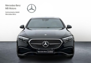 Mercedes Klasa E W214 Sedan 2.0 220d 197KM 2025 Mercedes-Benz Klasa E Salon PL 4Matic AMG 9G-Tronic CarPlay Distronic Digi, zdjęcie 7