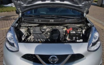 Nissan Micra IV Hatchback 5d Facelifting 1.2 80KM 2016 Nissan Micra GWARANCJA, 2016r, 1.2 Benzyna 80KM, Niski przebieg, Ladnie ut, zdjęcie 12