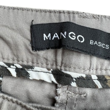 Kawowe spodnie MANGO 36 / 1458n