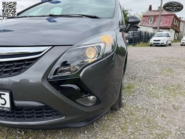 Opel Zafira C Tourer 1.4 Turbo ECOTEC 140KM 2012 Opel Zafira 7 osobowy -Tourer- Szwajcaria - Po przegladzie olejowym Gwara, zdjęcie 8