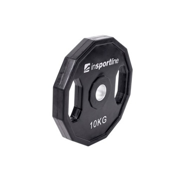 GUMOWANE OBCIĄŻENIE inSPORTline 10 kg SOLIDNE