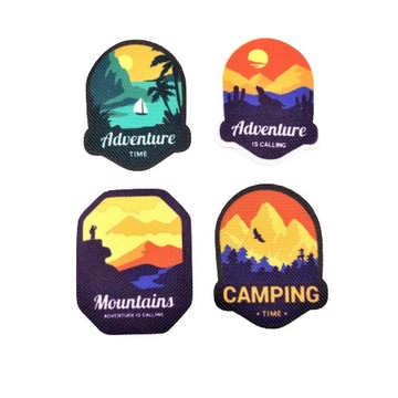 Naprasowanki termo zestaw Podróżnicze Adventure