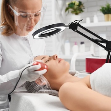 ШКОЛЬНАЯ НАСТОЛЬНАЯ ЛАМПА СВЕТОДИОДНАЯ НОЧНАЯ ЛАМПА ДЛЯ ЧЕРТЕЖА с круглым абажуром