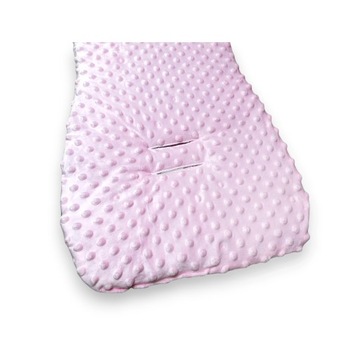 ВСТАВКА ДЛЯ КОЛЯСКИ, УНИВЕРСАЛЬНАЯ, ДВУХСТОРОННЯЯ, ХЛОПКОВЫЙ И МИНКИ ЦВЕТА