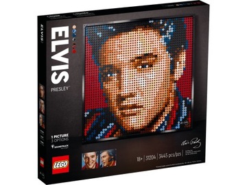 UNIKAT LEGO Art 31204 Elvis Presley - Król
