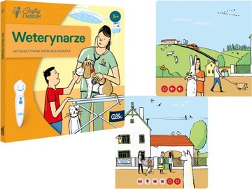 CZYTAJ z ALBIKIEM Mówiąca KSIĄŻKA Zawody WETERYNARZE Mini Książeczka ALBIK