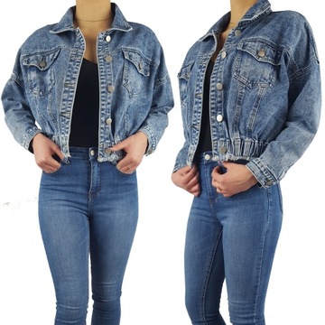 KATANA KURTKA JEANSOWA DAMSKA MŁODZIEŻOWA DETROIT