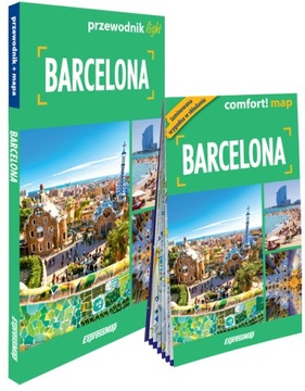 Barcelona light: przewodnik + mapa