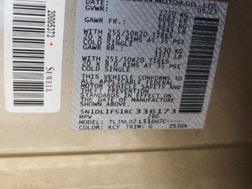 Infiniti 2024 Infiniti QX60 2024 INFINITI QX60 LUXE AWD 3.5 Benzyna 295KM, zdjęcie 7