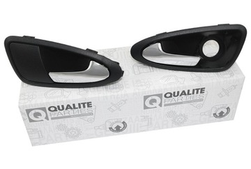 2x KLAMKA WEWNĘTRZNA LEWA + PRAWA SEAT IBIZA IV 09-12 CHROM