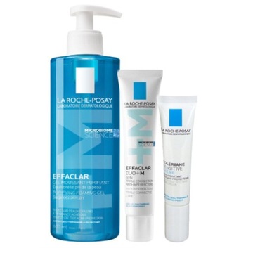 LA ROCHE-POSAY Effaclar ŻEL + krem ZESTAW XMASS