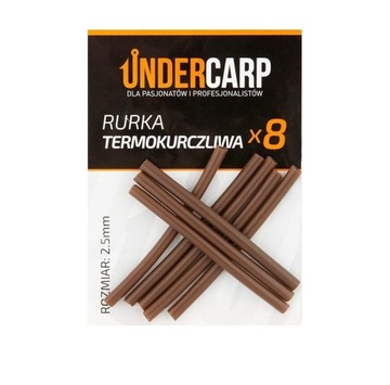 Undercarp Rurka termokurczliwa brązowa 2,5 mm