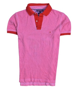 TOMMY HILFIGER Logowana Koszulka Polo Slim Fit M