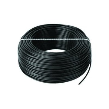 Przewód zasilający 2,5mm2 LGY czarny 1mb TERMOFOL
