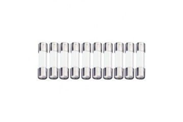 Bezpiecznik szklany 200mA 20mm 10 sztuk