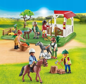 PLAYMOBIL 70978 My Figures: Ranczo Figurki Konie