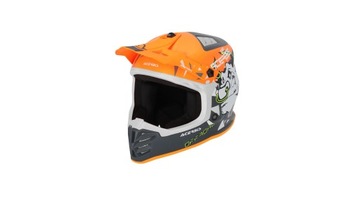 Kask motocrossowy Acerbis PROFILE JUNIOR pomarańczowy/szary L pomarańczowy/szary L