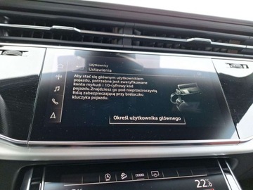 Audi Q8 SUV 3.0 45 TDI 231KM 2022 Audi Q8 Sline Exterieur, Sline Interieur, HD Matrix LED, Ambiente 3.0 231KM, zdjęcie 26