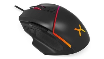 Mysz przewodowa Mouse USB podświetlenie RGB dla dziecka do grania gier gry