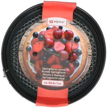 TORTOWNICA FORMA NA TORT 24 CM ALPINA 6896