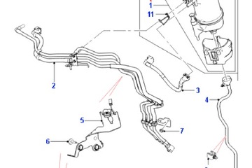 FILTR PALIVA JAGUAR F PACE X761 ORIGINÁLNÍ T2H34766