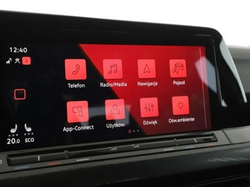 Volkswagen Golf VIII GTE 1.4 Plug-In Hybrid 245KM 2021 Volkswagen Golf PHEV full LED navi czujniki, zdjęcie 22