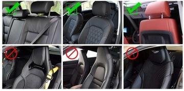 АВТОМОБИЛЬНЫЙ ПОДГОЛОВНИК, ДВИЖЕНИЕ ДЛЯ СПИНКИ, РЕГУЛИРУЕМАЯ СПИНКА ГОЛОВЫ