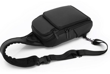 Plecak na jedno ramię laptop tablet USB (I305)