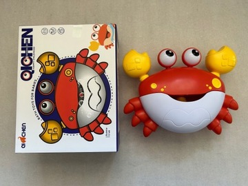 МАШИНА ДЛЯ ИЗГОТОВЛЕНИЯ КРАБОВОЙ ПЕНЫ, ИГРУШКА ДЛЯ ВАННЫ, ЗВУК