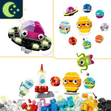 LEGO Classic Creative Planets 11037 5+ 450 деталей
