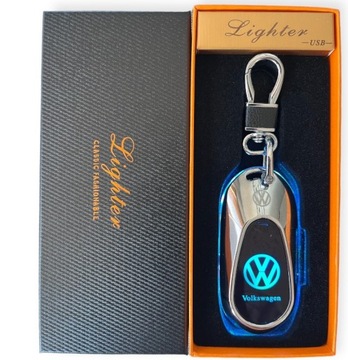 BRELOK do kluczy VW LED z zapalniczka NOWY WZÓR 2024 DLA FANA Volkswagen