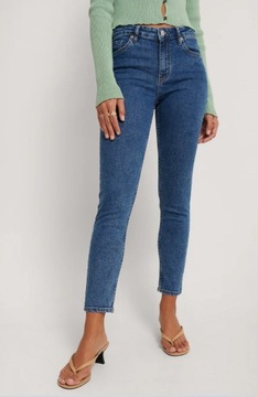 MANGO spodnie jeansy rurki SKINNY MID WAIST 34