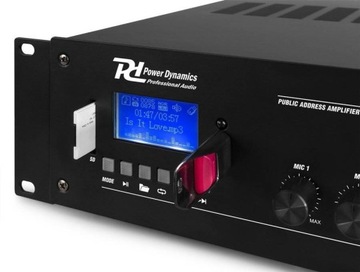 Инсталляционный усилитель с PD-микшером 100 В 240 Вт