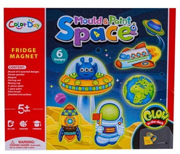 СДЕЛАЙТЕ МАГНИТ Набор «КОСМИЧЕСКАЯ РАКЕТА» СДЕЛАЙТЕ САМИ