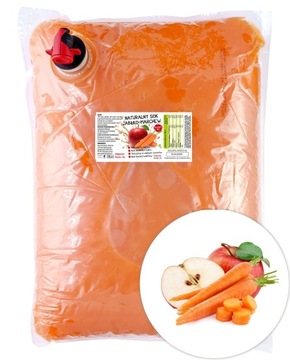 SOK JABŁKO MARCHEW TŁOCZONY 100% NFC 5L ŚWIEŻY