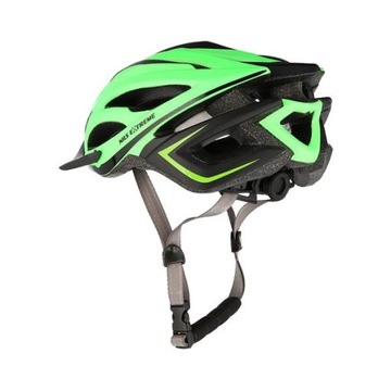 SOLIDNY ZIELONO-CZARNY ROZM.M (53-58CM) KASK NILS EXTREME SKATING ROWER