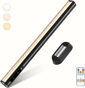 LAMPA LED PODSZAFKOWA AKUMULATOROWA BRAVZURG 4000MAH USB MAGNETYCZNA PRO