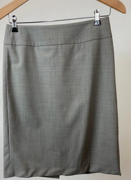 Spódnica Banana Republic, r. 36,USA wełna+stretch