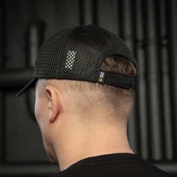 FLEX RS M-TAC ЧЕРНАЯ ЧЕРНАЯ КЕПКА L/XL С СЕТКОЙ