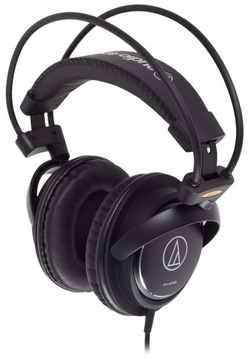 Audio-Technica ATH-AVC500 czarne / Wokółuszne słuchawki zamknięte